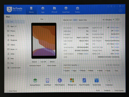 iPad Air 3 (A2152) - 64GB - faktura VAT 23%