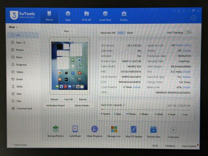 iPad mini 5 (A2124) - 256GB - Cellular (LTE) - faktura VAT 23%