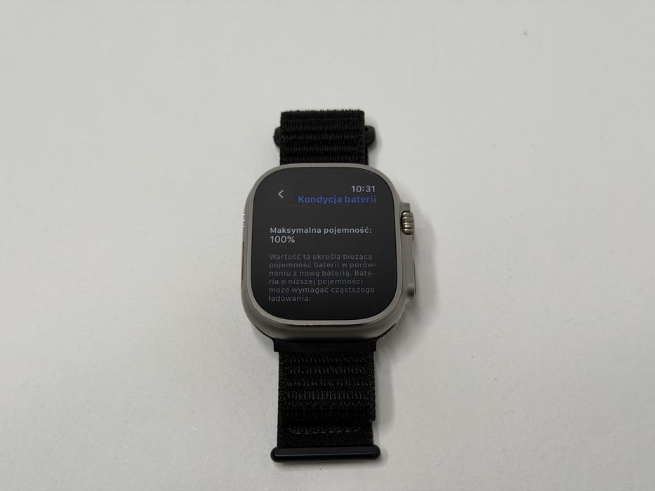 Apple Watch Ultra 2 49mm (A2986) - Natural Titanium - faktura VAT 23%