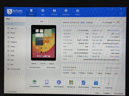 iPad Pro 12.9 2. gen. (A1670) - 64GB - faktura VAT 23%