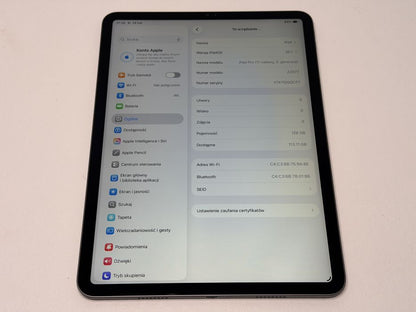 iPad Pro 11 3. gen. (A2377) - 128GB - Apple M1 - faktura VAT 23%