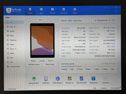 iPad 8. gen. (A2270) - 32GB - faktura VAT 23%