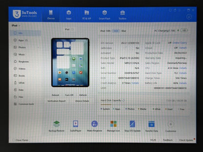 iPad 10. gen. (A2696) - 64GB - faktura VAT 23%