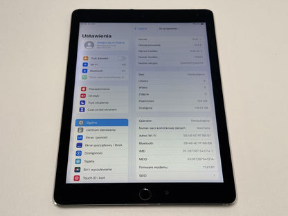 iPad Air 2 (A1567) - 128GB - Cellular (LTE) - faktura VAT 23%