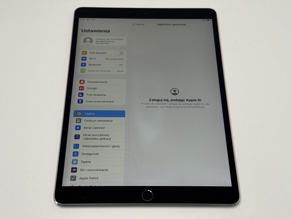 iPad Pro 10.5 (A1709) - 64GB - Cellular (LTE) - faktura VAT 23%