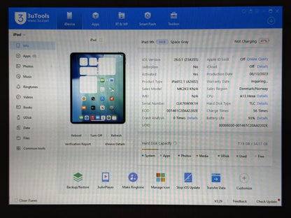 iPad 9. gen. (A2602) - 64GB - faktura VAT 23%