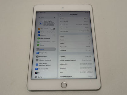 iPad mini 5 (A2124) - Cellular (LTE) - 64GB - Silver - faktura VAT 23%