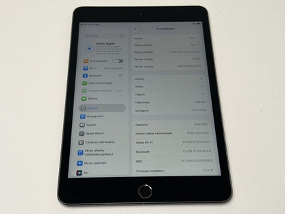 iPad mini 5 (A2124) - 256GB - Cellular (LTE) - faktura VAT 23%