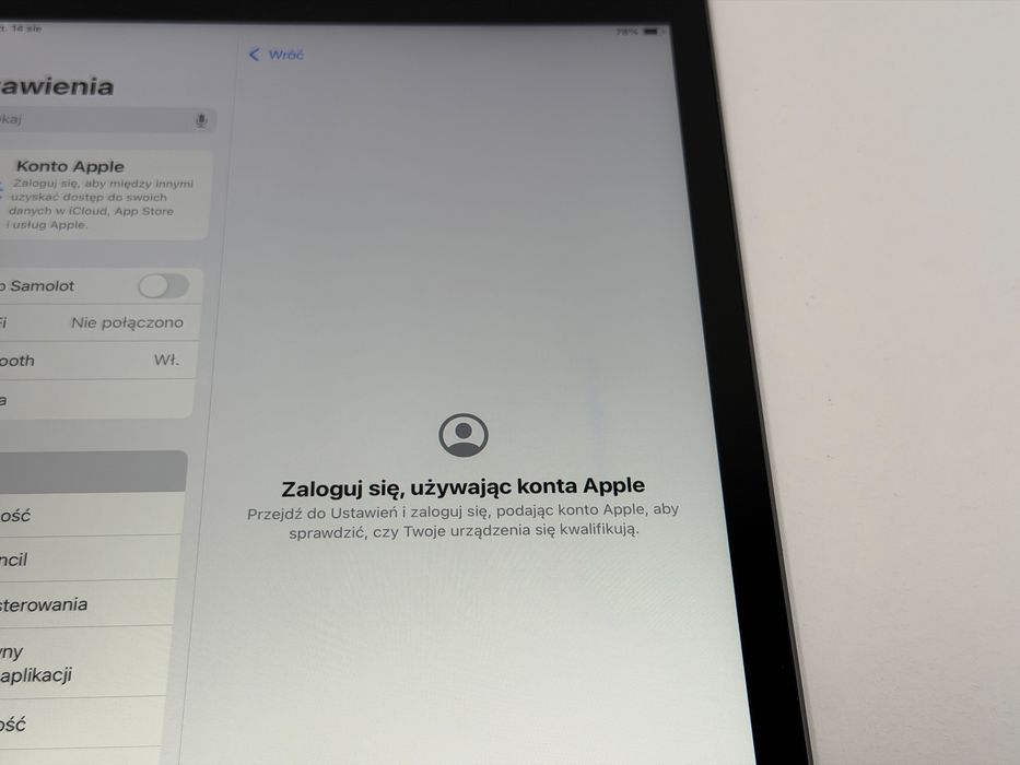 iPad 9. gen. (A2602) - 64GB - Space Gray - faktura VAT 23%