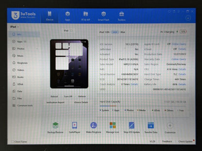 iPad 10. gen. (A2696) - 64GB - faktura VAT 23%