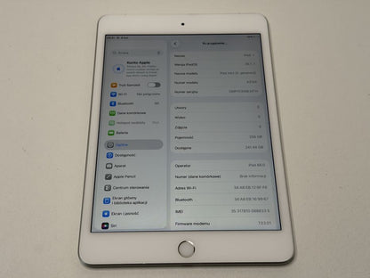 iPad mini 5 (A2124) - 256GB - Cellular (LTE) - faktura VAT 23%