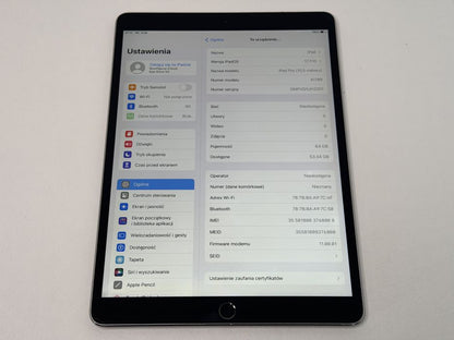 iPad Pro 10.5 (A1709) - 64GB - Cellular (LTE) - faktura VAT 23%