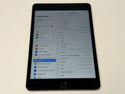 iPad mini 4 (A1550) - 128GB - Cellular (LTE) - faktura VAT 23%