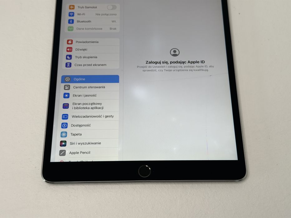 iPad Pro 10.5 (A1709) - 64GB - Cellular - pęknięty - faktura VAT 23%