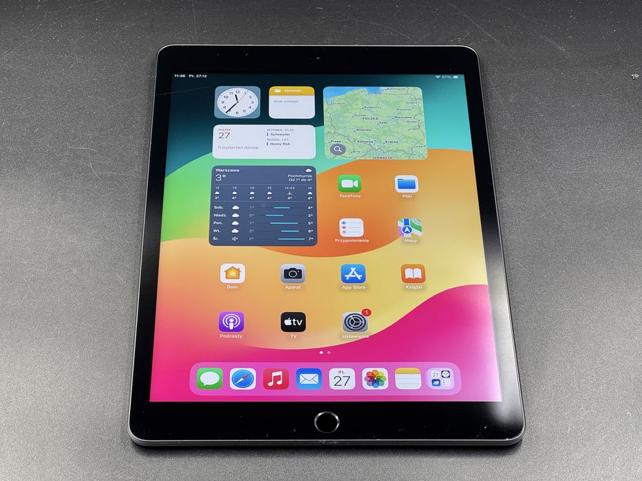 iPad 8. gen. 32GB (A2270) - bateria 97% - faktura VAT 23%