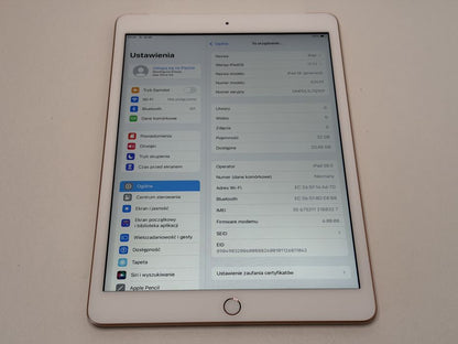iPad 8. gen. (A2429) - 32GB - Cellular (LTE) - Gold - faktura VAT 23%