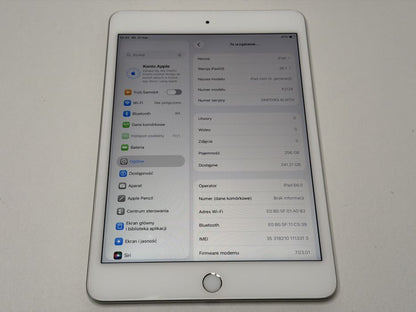 iPad mini 5 (A2124) - 256GB - Cellular (LTE) - faktura VAT 23%