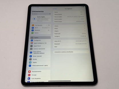 iPad Pro 11 3. gen. (A2377) - 128GB - Apple M1 - faktura VAT 23%