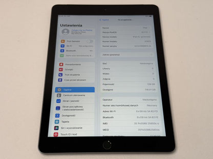 iPad 5 (A1823) - 128GB - Cellular (LTE) - faktura VAT 23%
