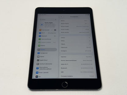 iPad mini 5 (A2124) - 256GB - Cellular (LTE) - faktura VAT 23%