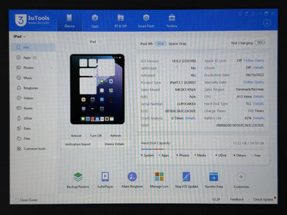 iPad 9. gen. (A2602) - 64GB - Space Gray - faktura VAT 23%