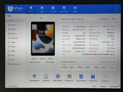 iPad Air 2 (A1567) - 128GB - Cellular (LTE) - faktura VAT 23%
